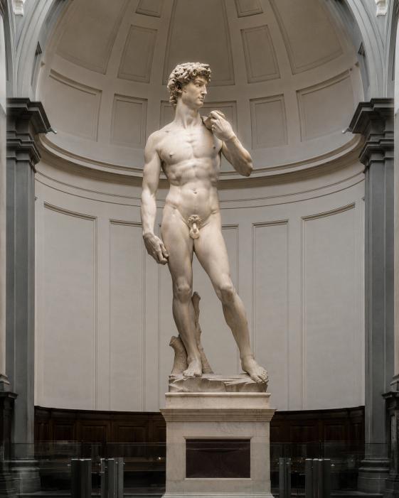 Michelangelo's David Accademia Florence