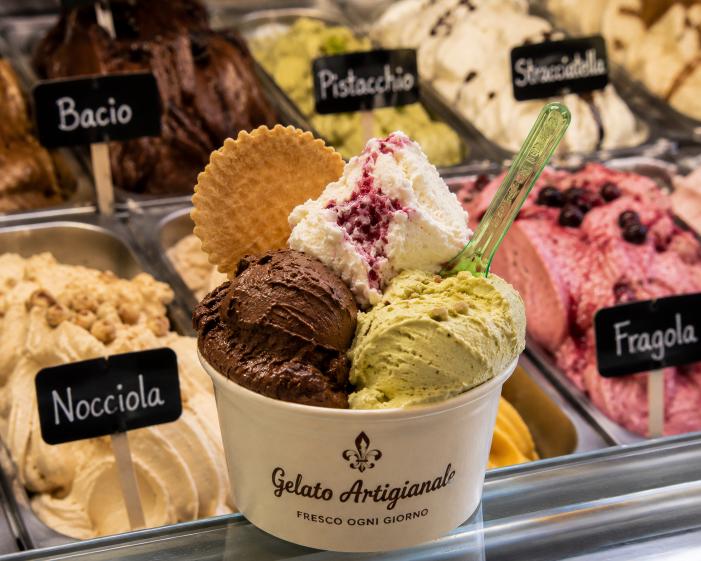 Artisanaal gelato Florence