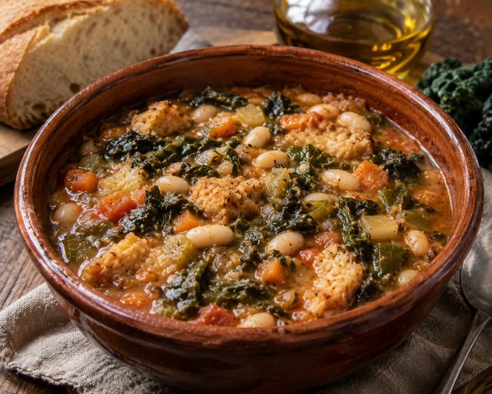 Ribollita soep Toscane