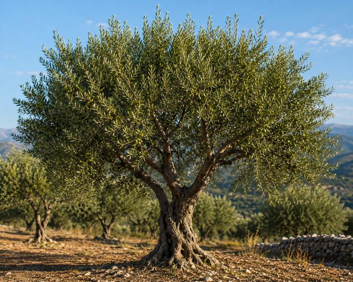 Toscaanse olijfbomen